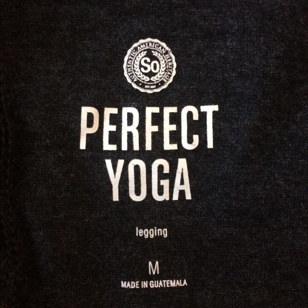 Charcoal Gray Yoga Leggings From JCPenney